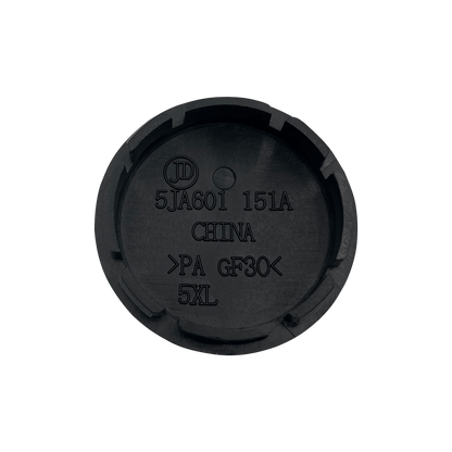 Skoda Chrome og Sort Centerkapsler 56 mm