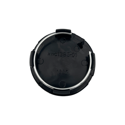 4 stk. Tesla Centerkapsler i Brushed Metal Finish 57mm