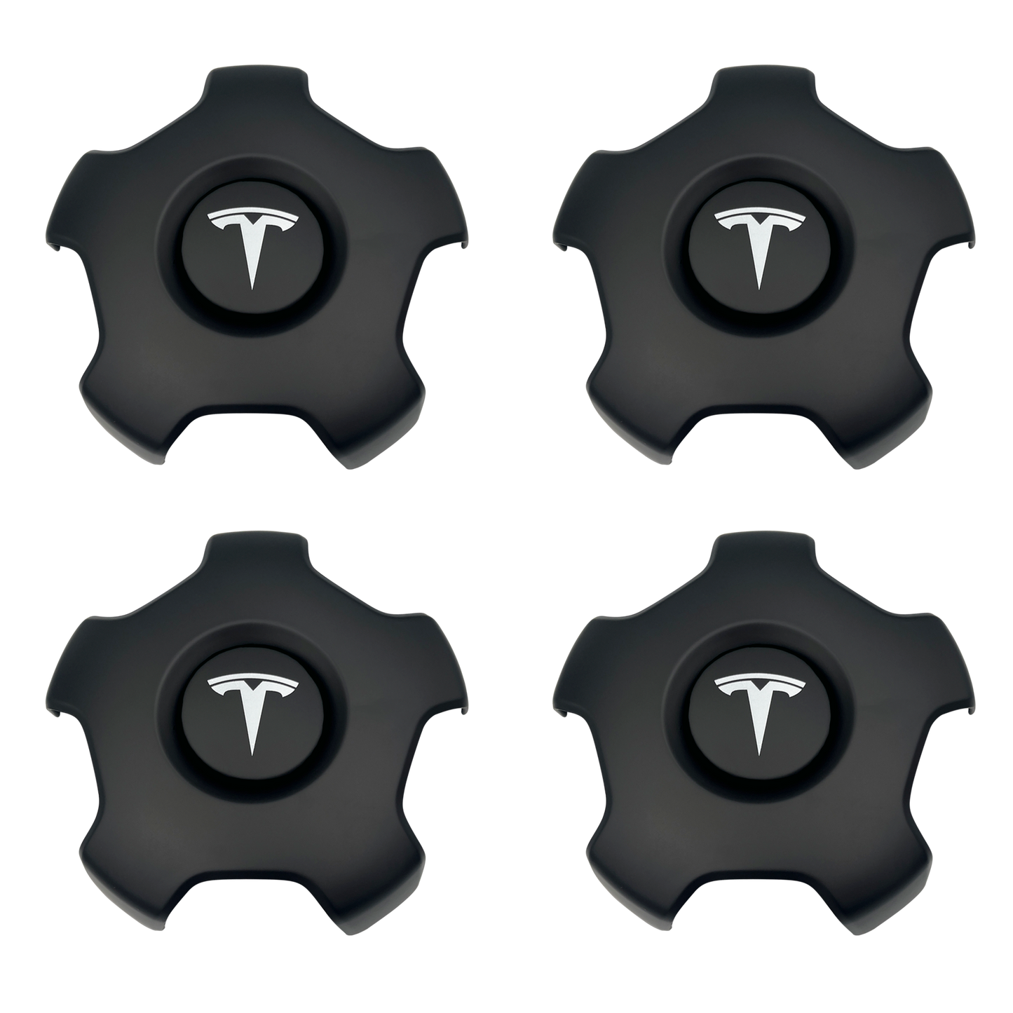 4 stk. Tesla Aero Round Centerkapsler