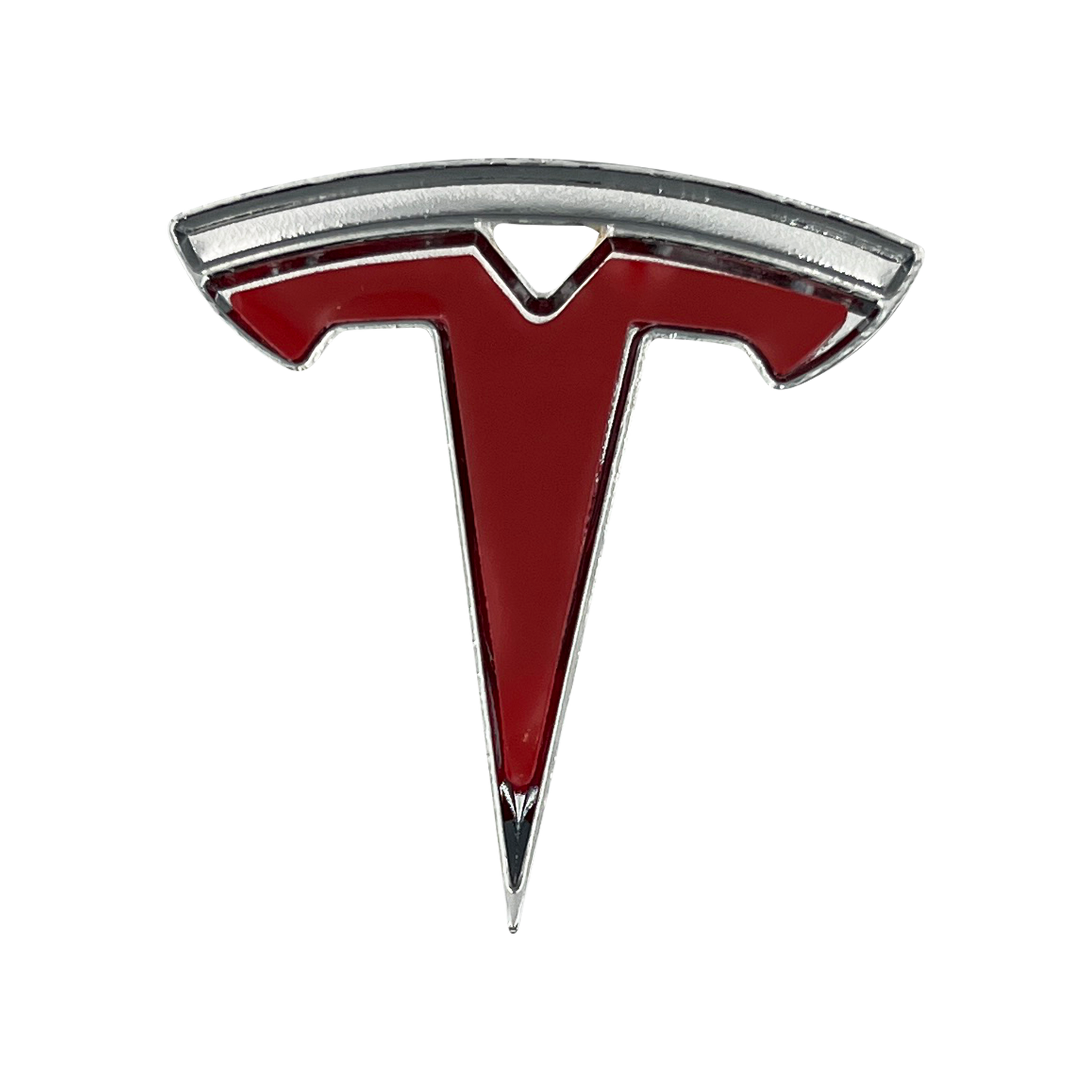Tesla Rat Logo Chrome - Model 3 / Y