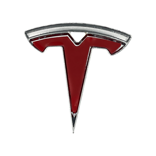 Tesla Rat Logo Chrome - Model 3 / Y