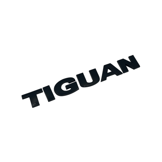 Blank Sort VW "Tiguan" Model Emblem