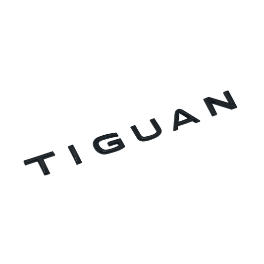 Blank Sort VW "Tiguan" Model Emblem 2020+