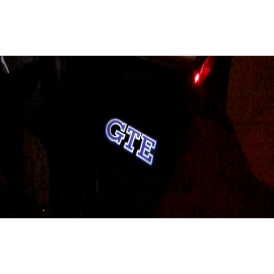 2 Stk. VW GTE Logo Indstigningslys