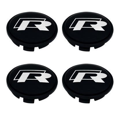 4 stk. VW R-line Centerkapsler 65mm