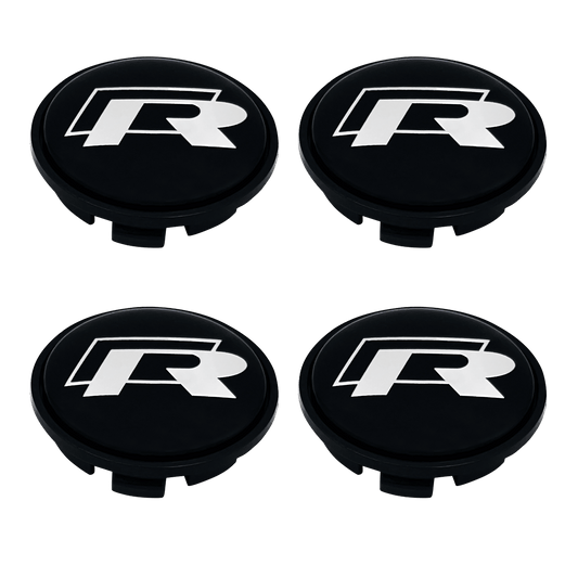 4 stk. VW R-line Centerkapsler 65mm