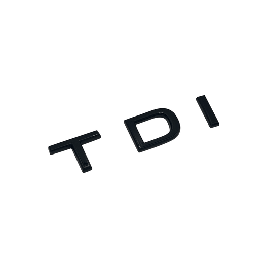 Blank Sort VW TDI Bag Emblem 2019+