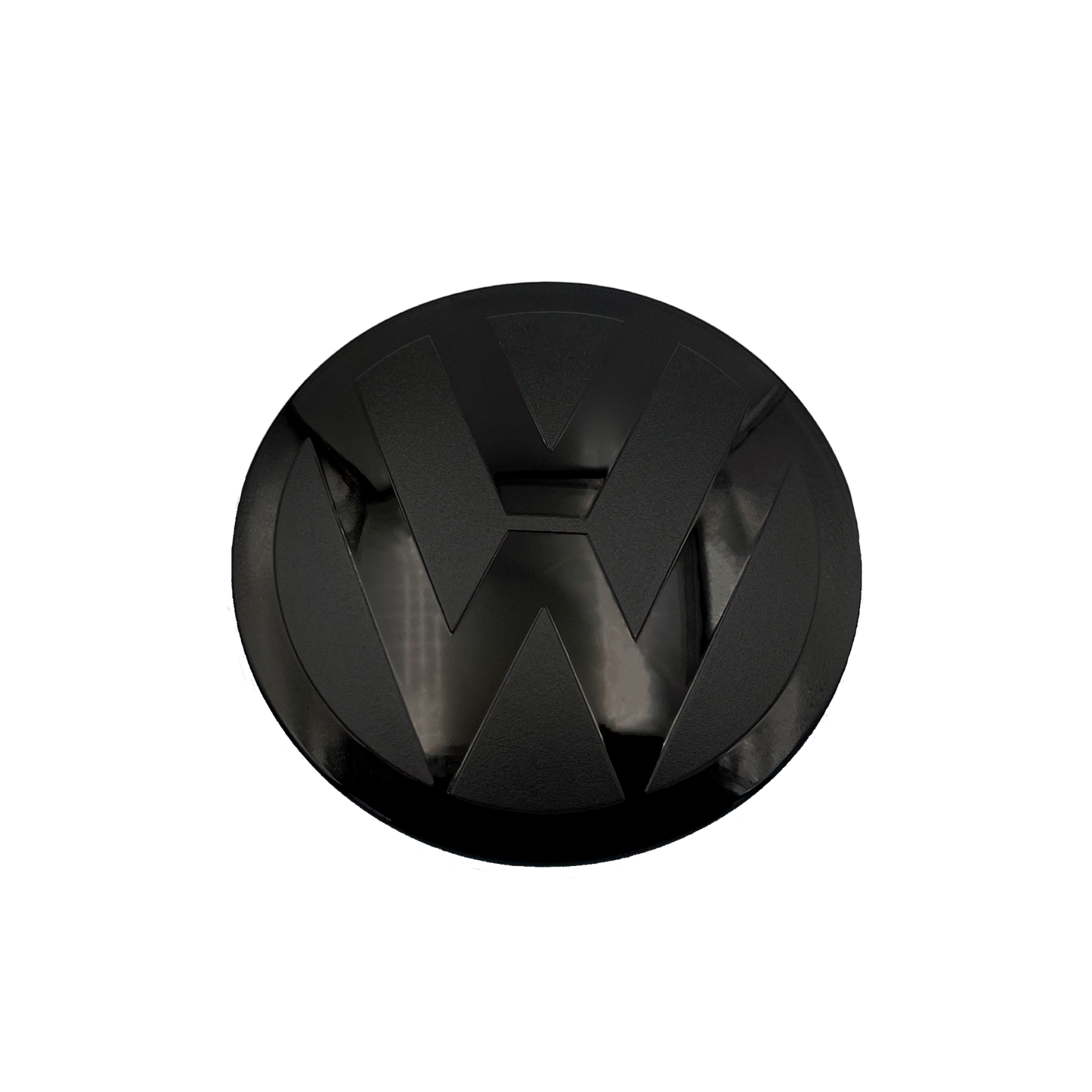 VW Polo 6 VI Facelift Front Logo Shiny Black 