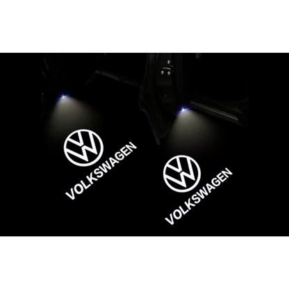 2 stk. Audi Logo Entry lys