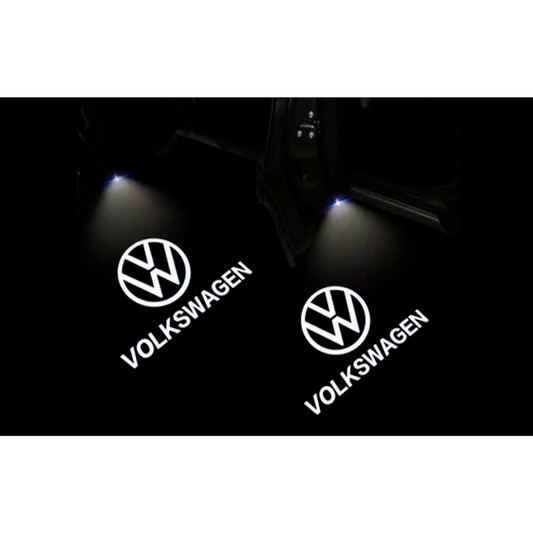 2 Stk. VW Logo Indstigningslys