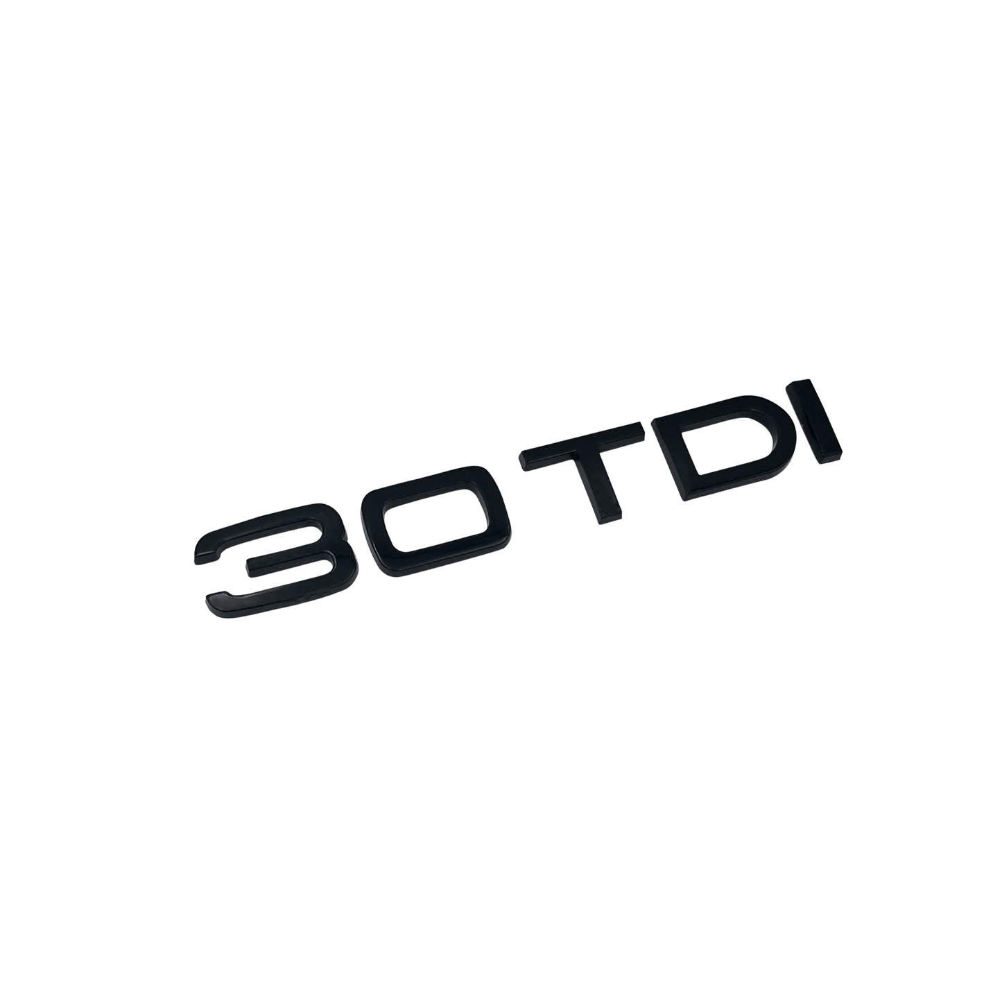 Audi 30 TDI bag emblem blank sort