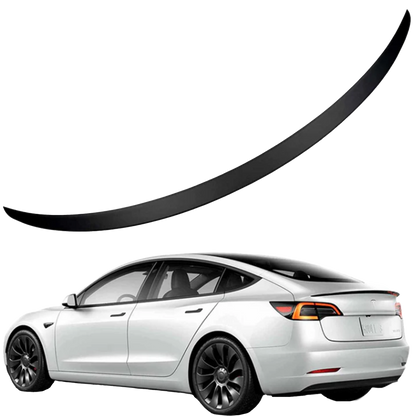 Tesla Performance Spoiler matt svart - modell 3