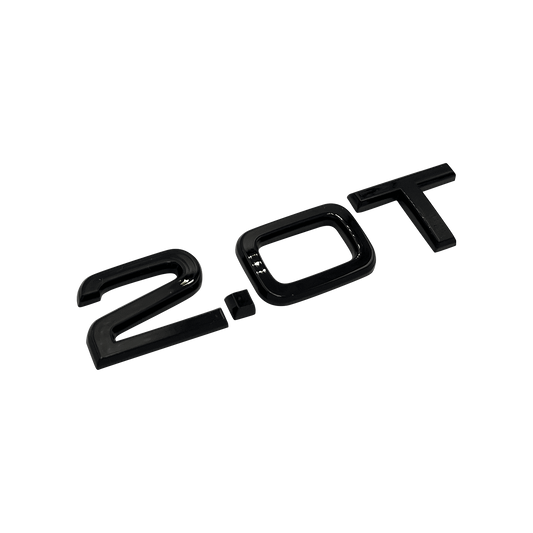 Audi "2.0T" Sort Bag Emblem