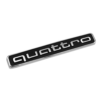 Sort Audi quattro Bag Emblem