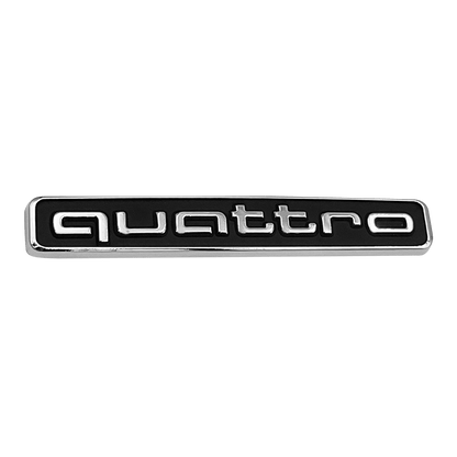 Sort Audi quattro Bag Emblem