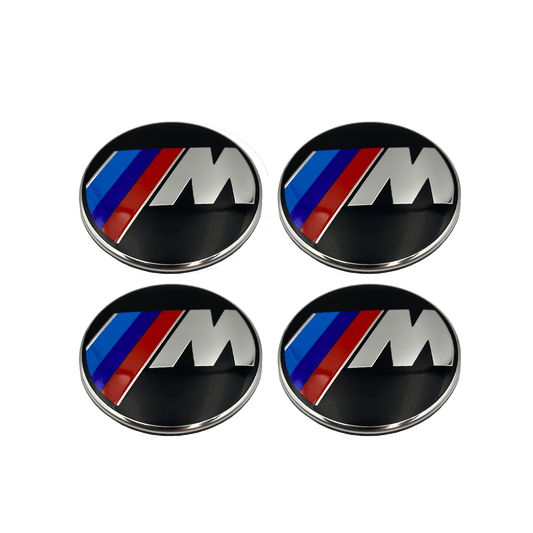 4 Stk. M-Sport BMW Centerkapsler - Driverse - Centerkapsler - Driverse - Driverse - BM-MS-CK-MS-56 - 56mm - -