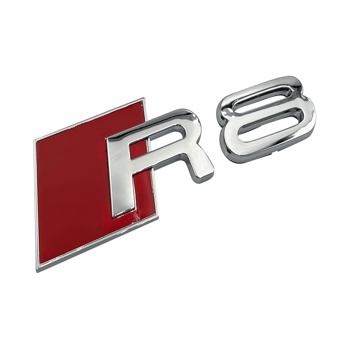 Chrome Audi R8 Bag Emblem Badge
