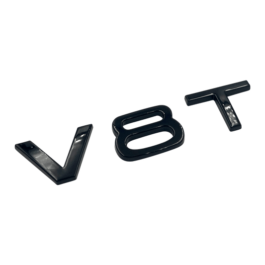 Sort Audi V8T Emblem