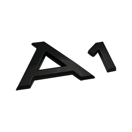 Sort Audi A1 Emblem