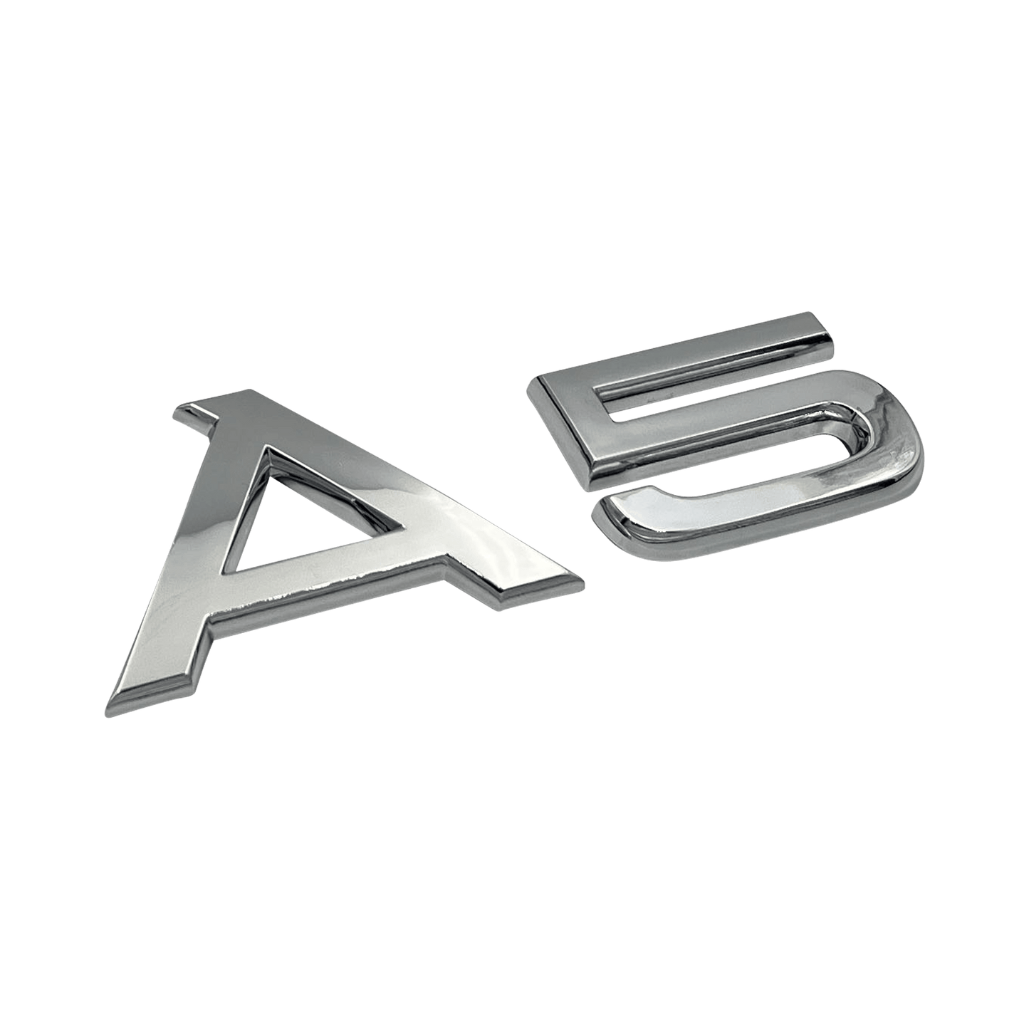Chrome Audi A5 Emblem