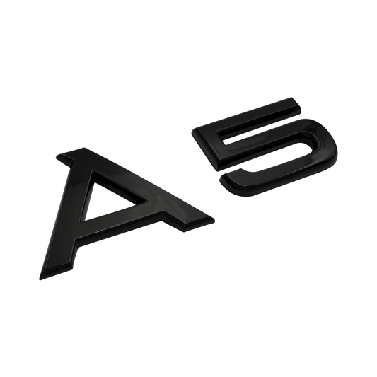Sort Audi A5 Emblem Badge