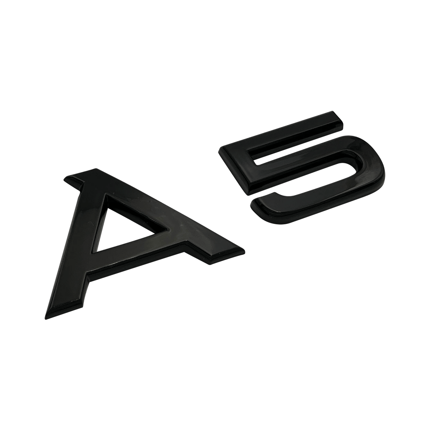 Sort Audi A5 Emblem