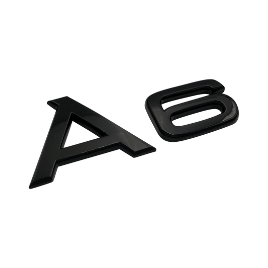 Sort Audi A6 Emblem