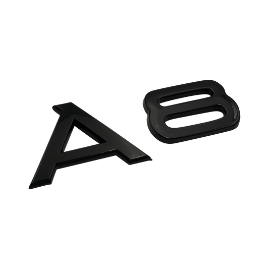 Sort Audi A8 Emblem