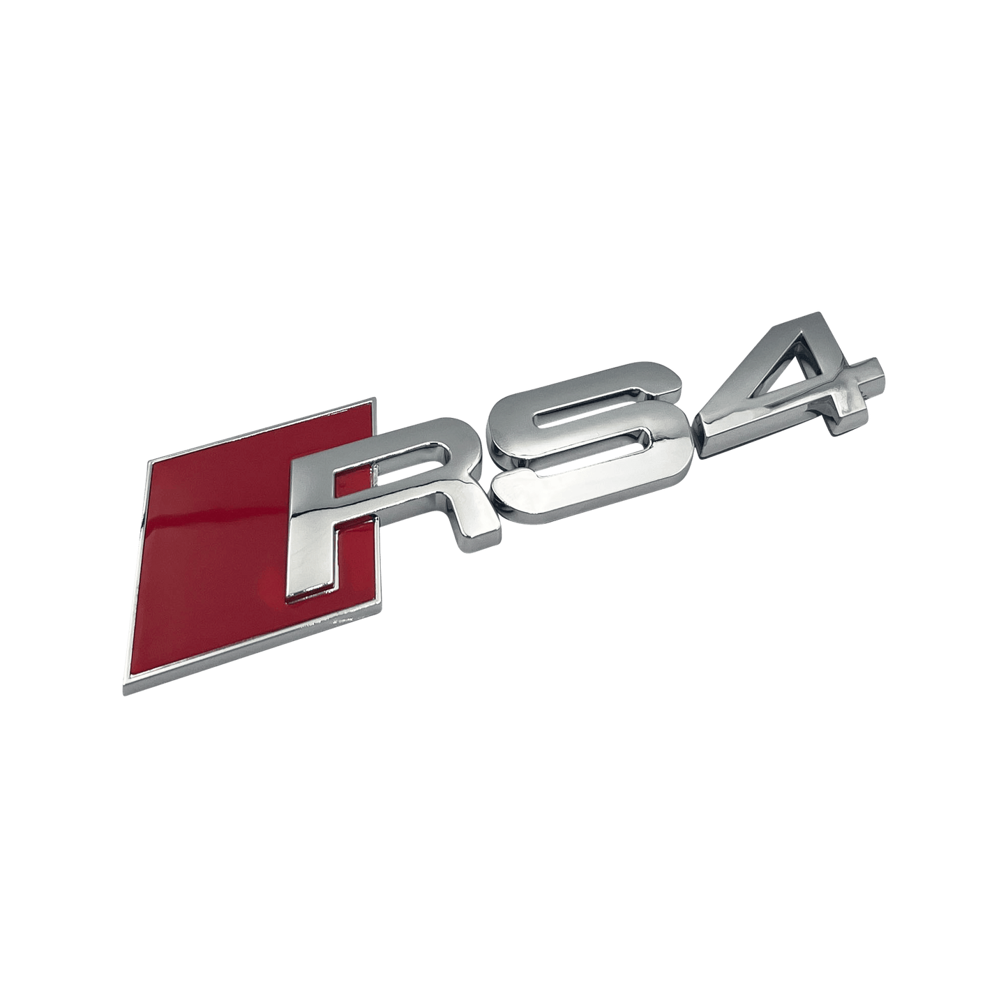 Chrome Audi RS4 Bag Emblem Badge