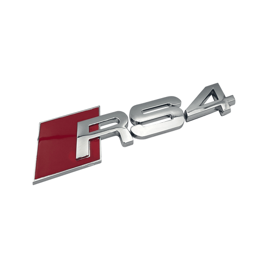 Chrome Audi RS4 Bag Emblem