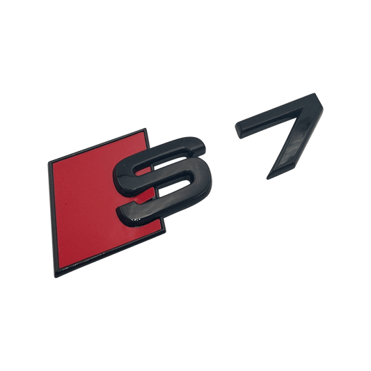 Sort Audi S7 Bag Emblem