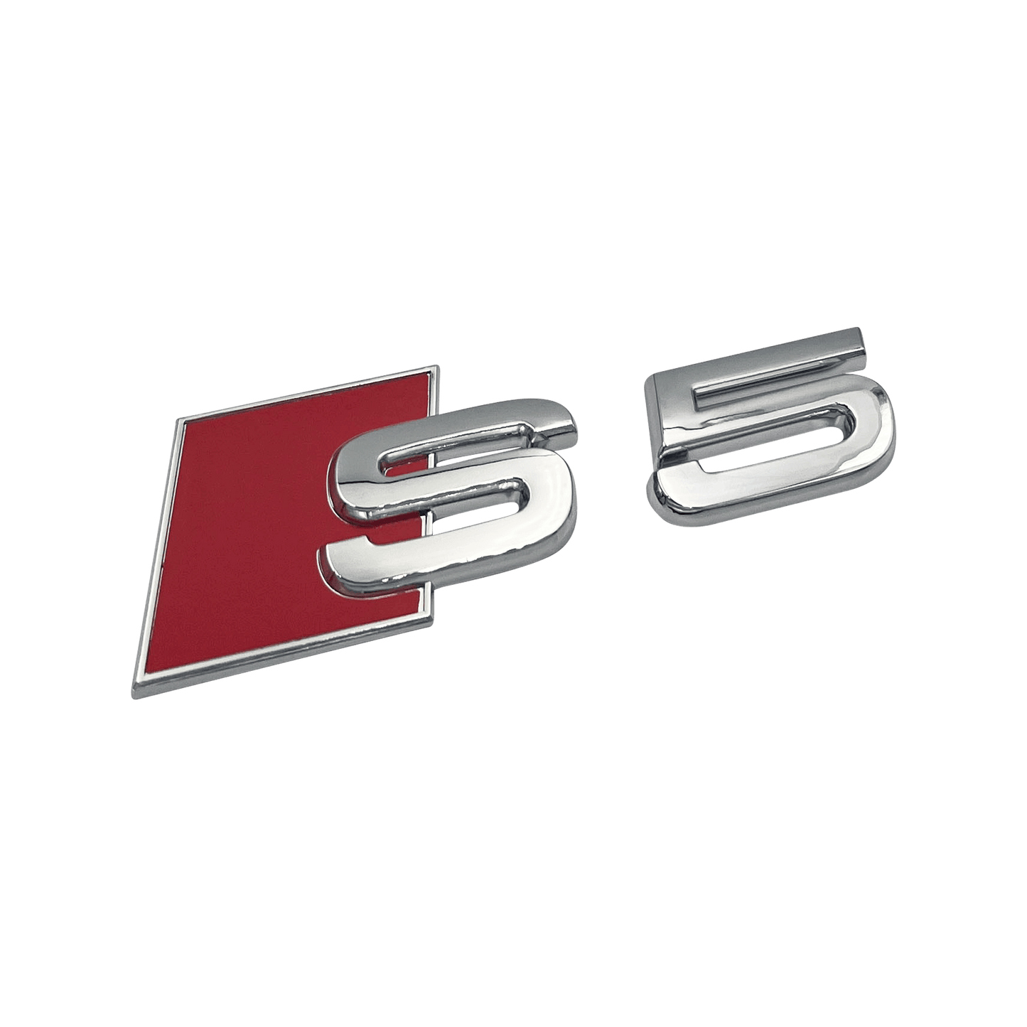 Chrome Audi S5 Bag Emblem Badge