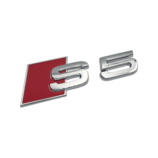 Chrome Audi S5 Bag Emblem Badge