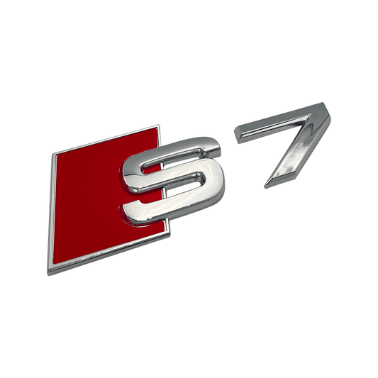 Chrome Audi S7 Bag Emblem