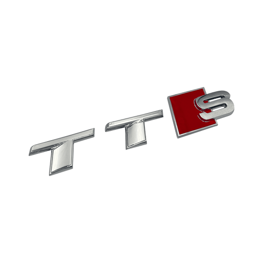 Chrome Audi TTS Bag Emblem Badge