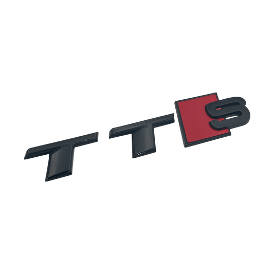 Sort Audi TTS Bag Emblem