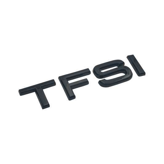 Sort Audi TFSI Bag Emblem Badge