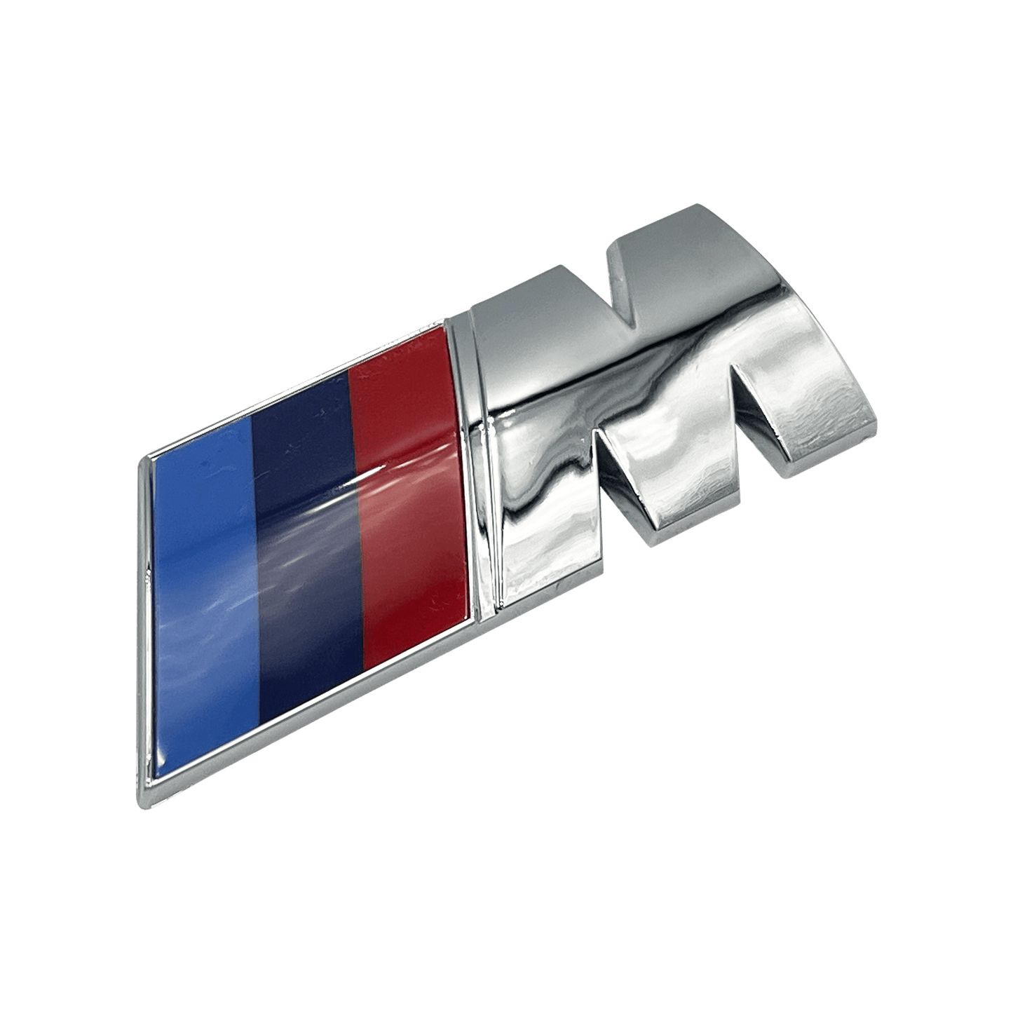 BMW M-Sport Logo Bag Emblem Chrome