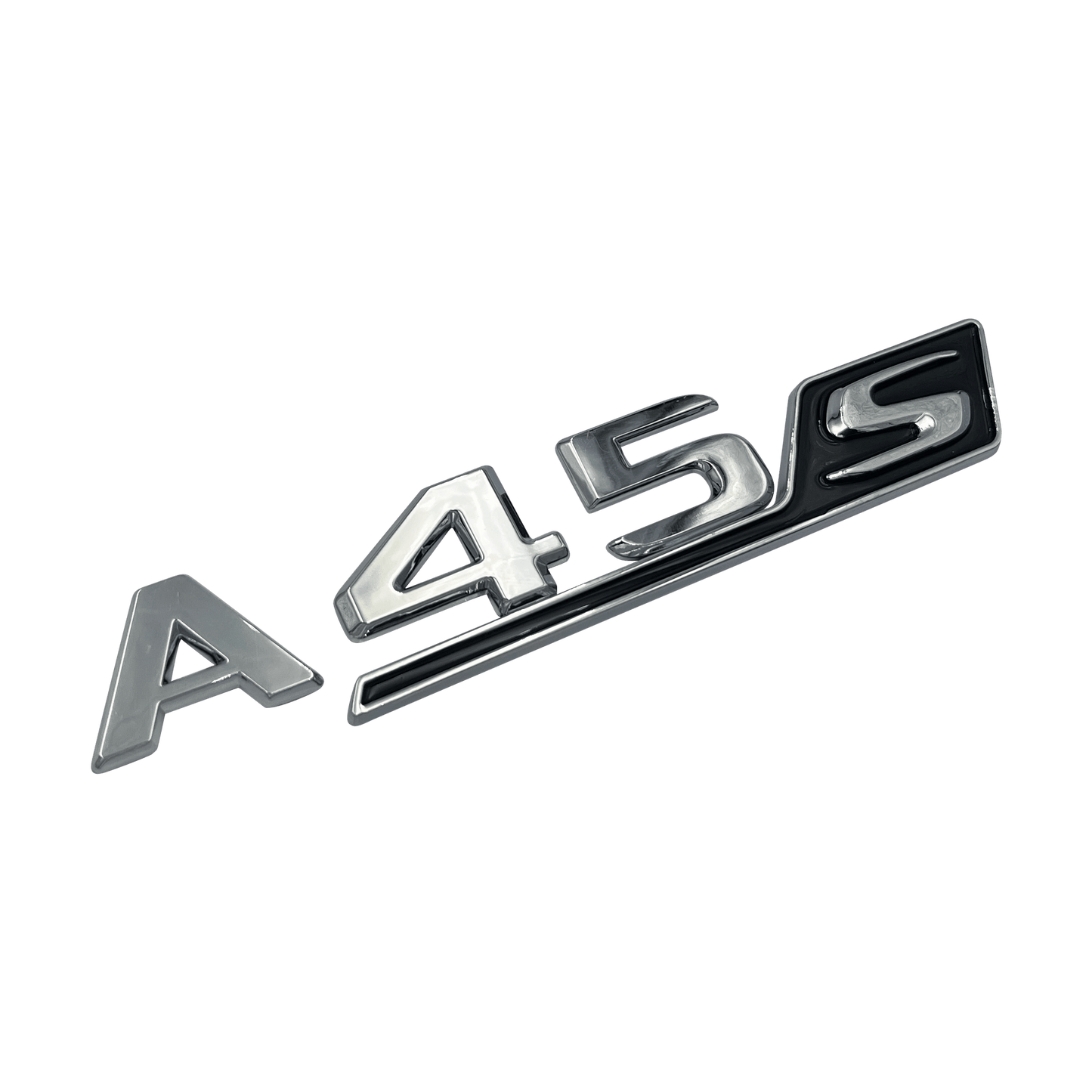 Chrome Mercedes A45s Bag Emblem