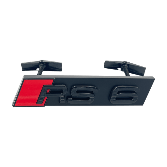 Sort Audi RS6 Front Emblem Badge