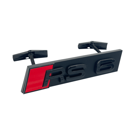 Sort Audi RS6 Front Emblem