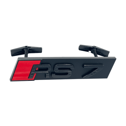 Sort Audi RS7 Front Emblem