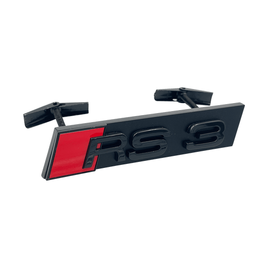 Sort Audi RS3 Front Emblem