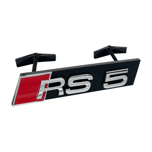 Chrome Audi RS5 Front Emblem