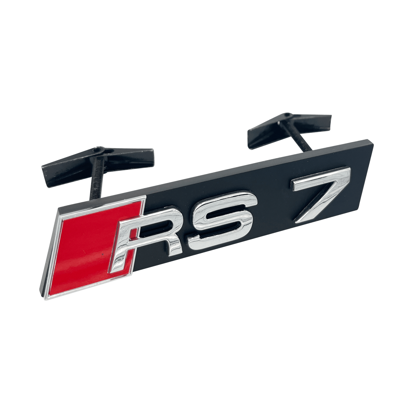 Chrome Audi RS7 Front Emblem Badge