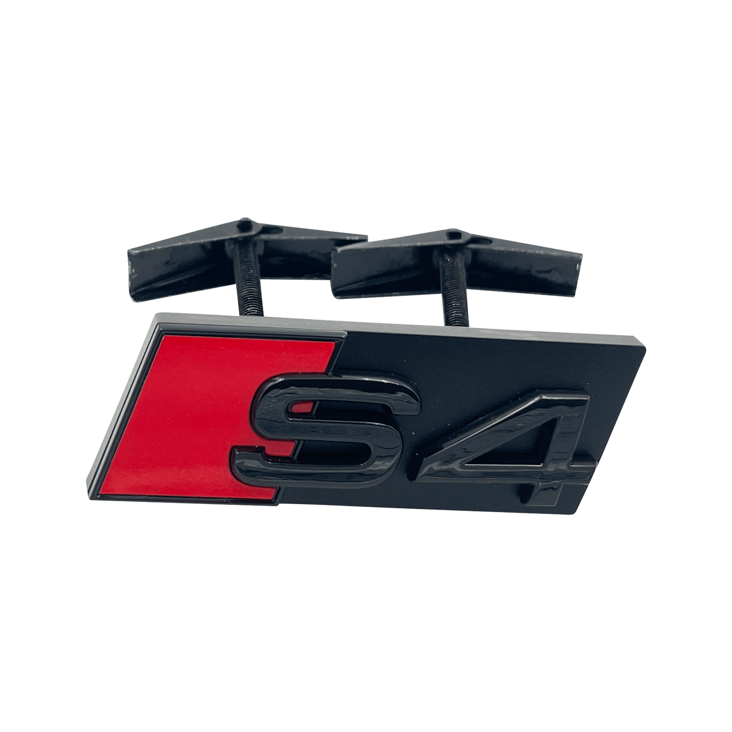 Svart Audi S4 Emblem foran