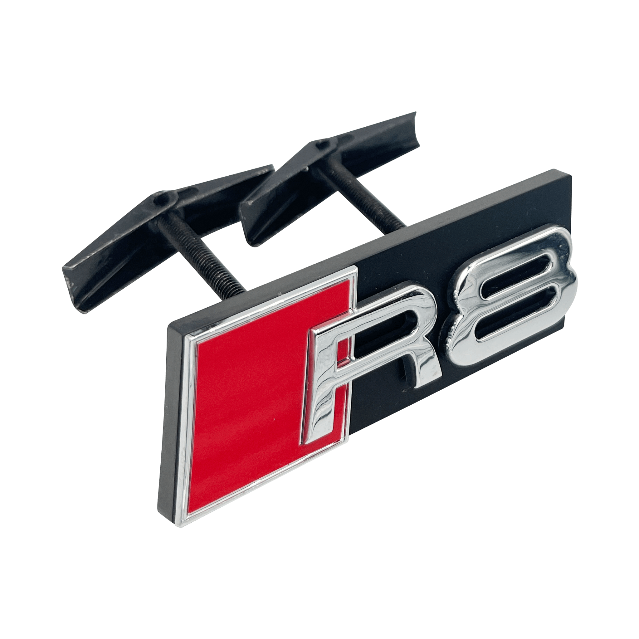 Chrome Audi R8 Front Emblem - Driverse