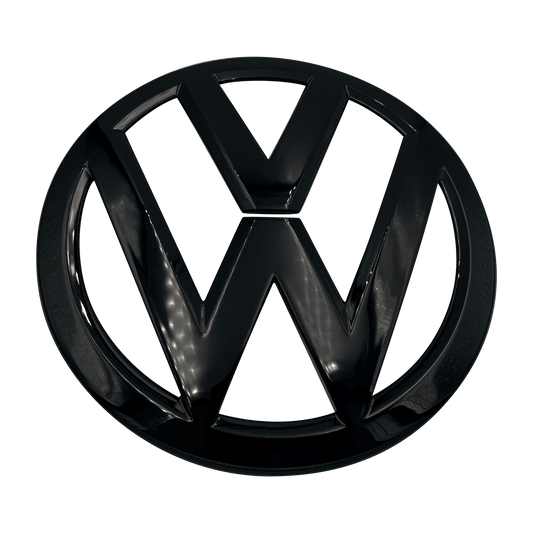 VW Golf 7.5 Front logo Sort