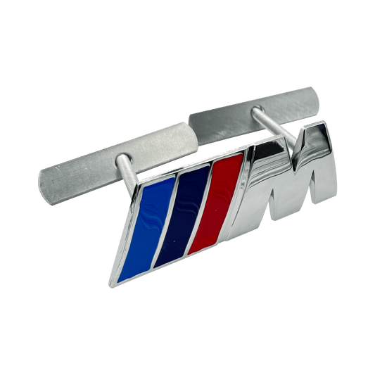 Chrome BMW M-Sport Front Emblem i Metal