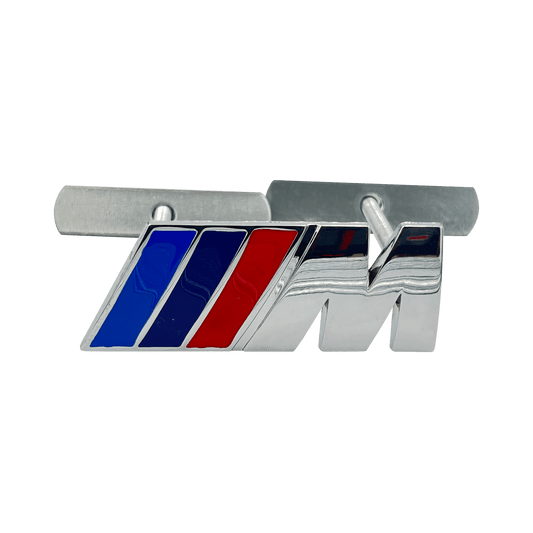 Chrome BMW M-Sport Front Emblem i Metal